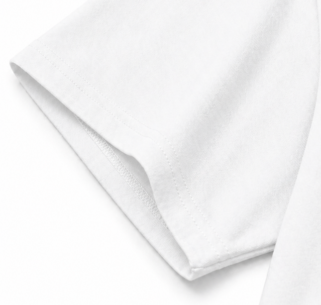 Playeras oversize INTERLOCK 250 gm BLANCA