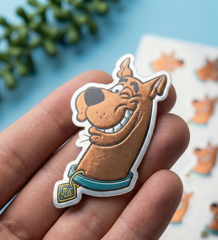 Sticker metálicas personalizadas