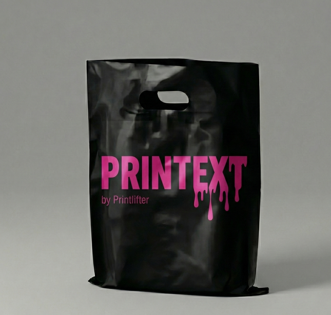 Bolsas plásticas boutique personalizadas (40x50cm)✅