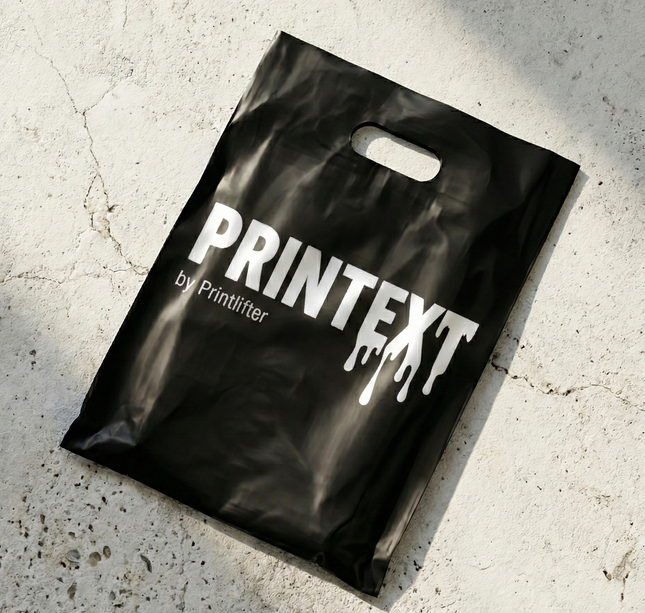 Bolsas plásticas boutique personalizadas (40x50cm)✅