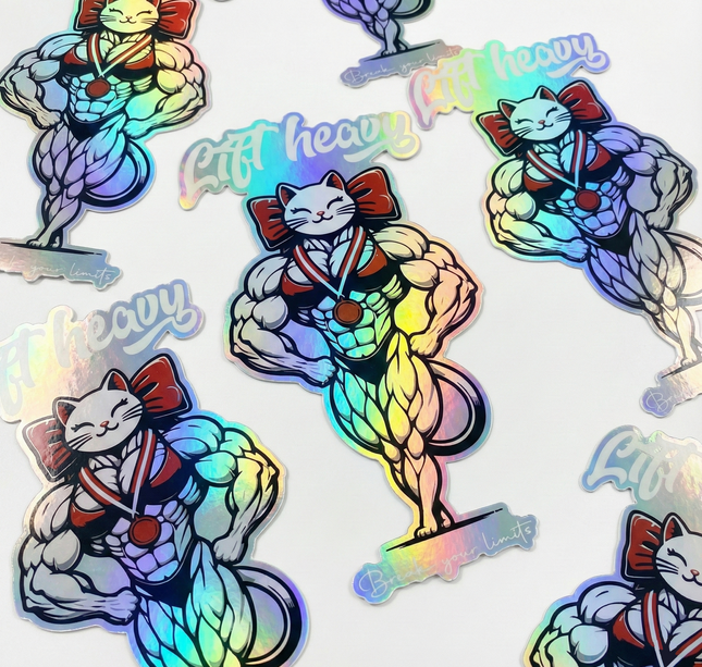 Sticker Etiquetas vinil Tornasol personalizadas ✅