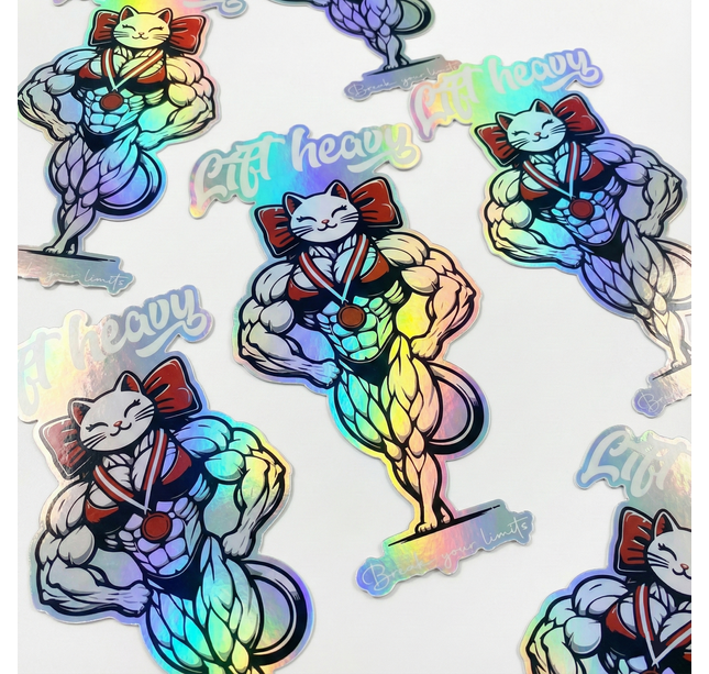 Sticker Etiquetas vinil Tornasol personalizadas ✅