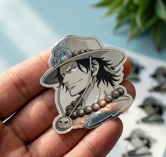 Sticker metálicas personalizadas