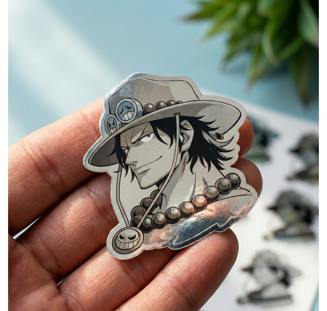 Sticker metálicas personalizadas