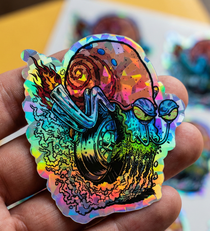 Sticker Holograficas tornasol arcoiris personalizadas